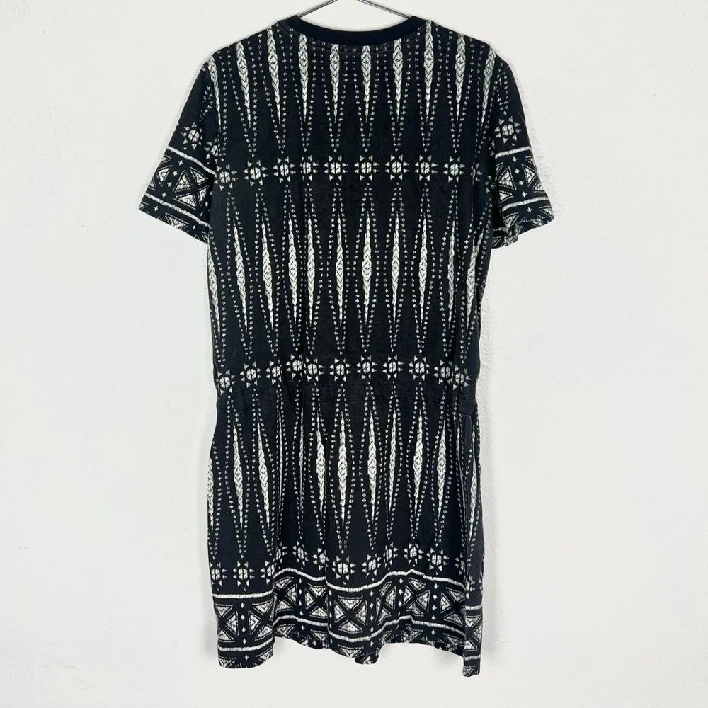 Tory Burch Geometric Crew Neck Dress